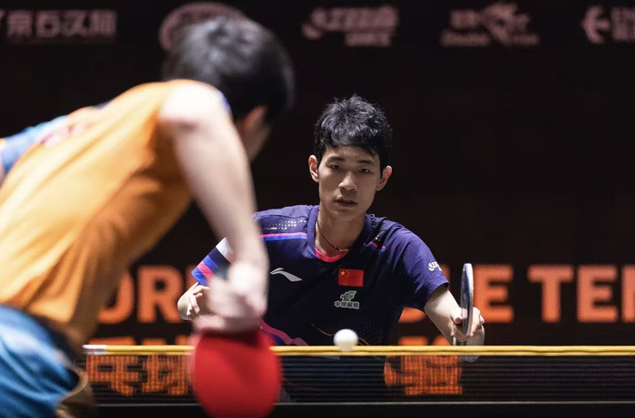 法国乒乓球队爆冷韩国乒乓球队，张本智和爆发神勇的简单介绍